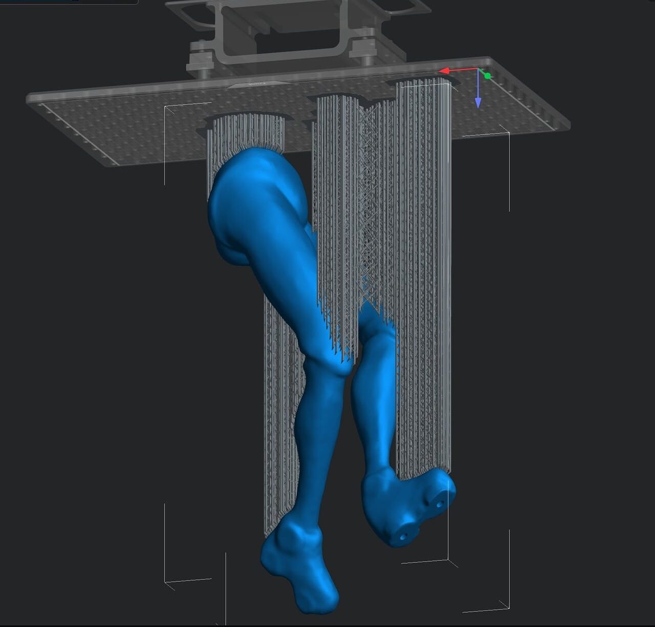 Slice preview for 3D print
