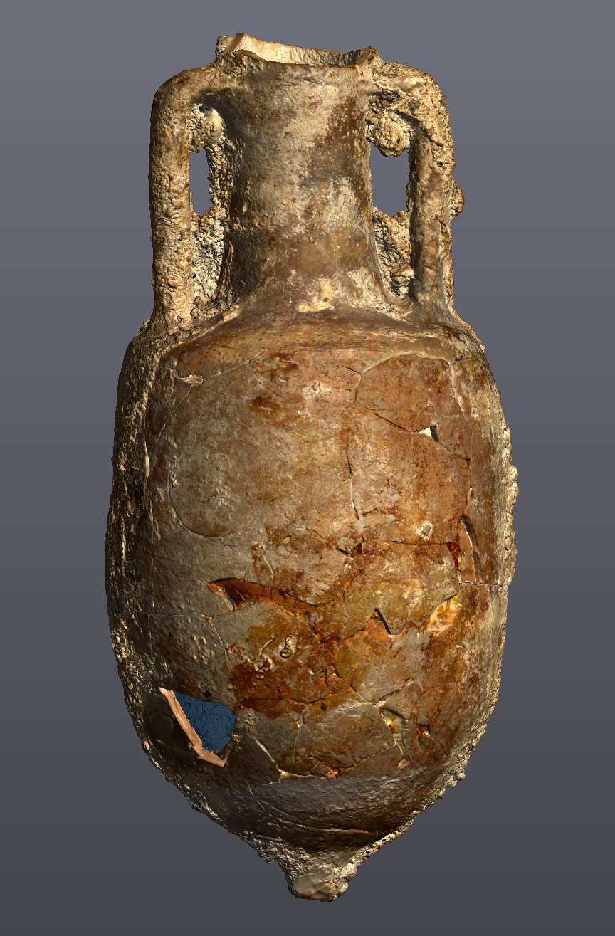 3D scan with texture