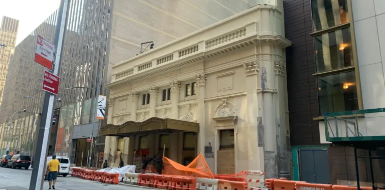 James Earl Jones Theater: Ornamental Plaster Panels