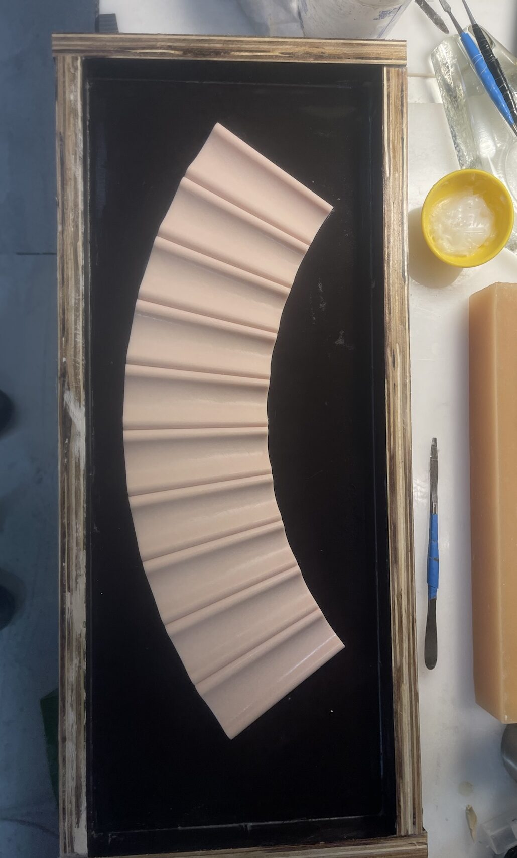 Mold Section Ornamental Plaster Medallion