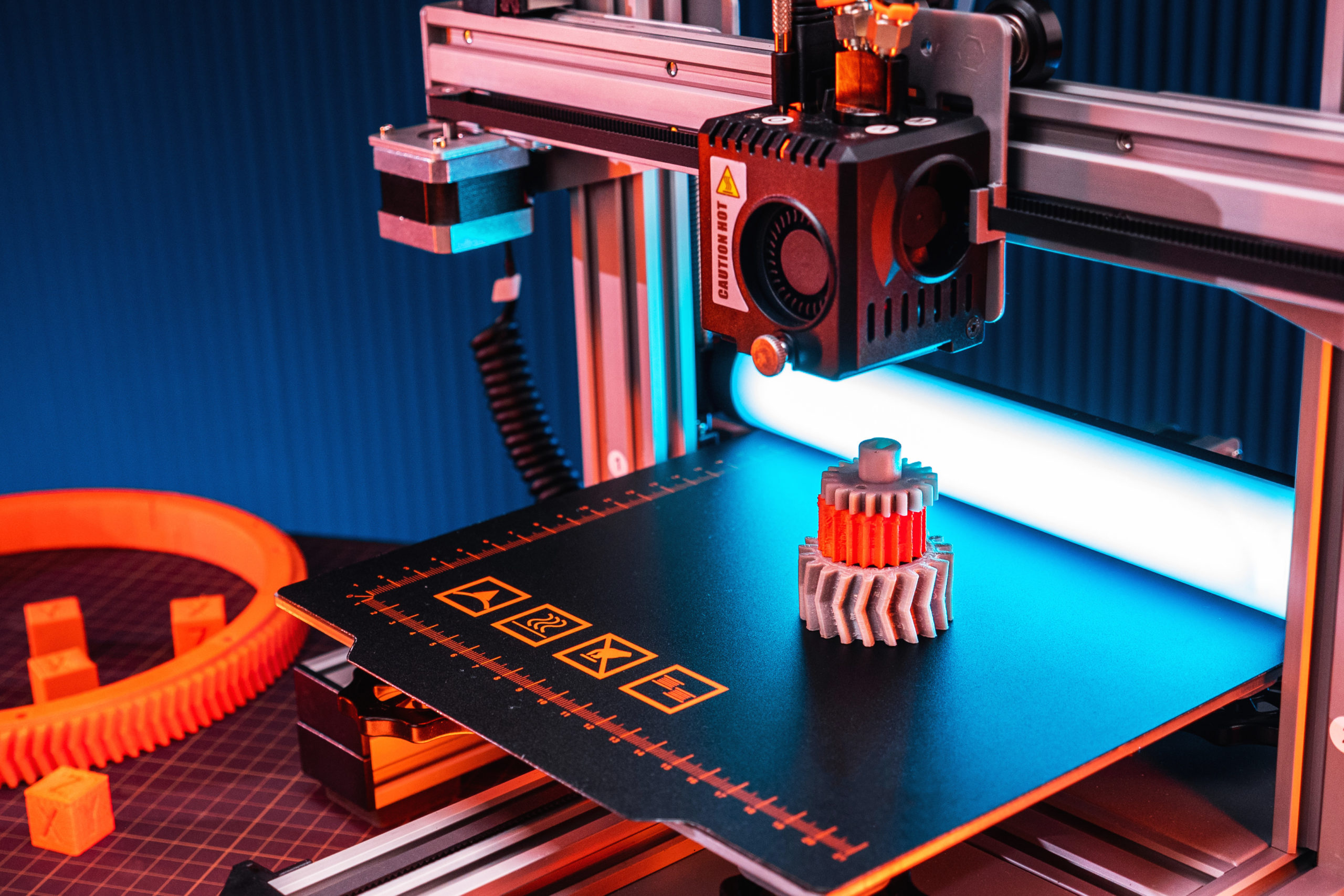 3D printing in action, product development