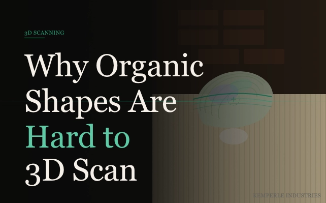 Why Organic Shapes Are Hard to 3D Scan - Kemperle Industries