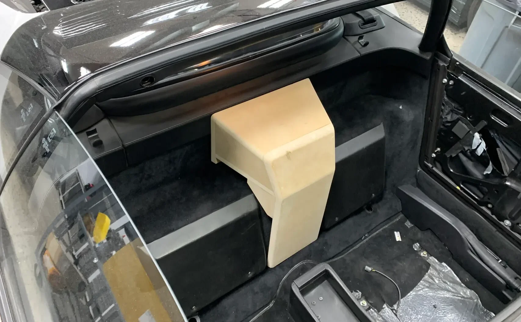 Ferrari F355 GTS custom subwoofer box