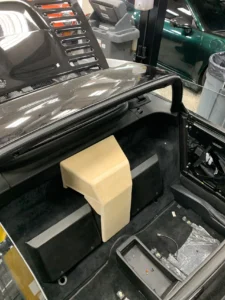 Custom subwoofer enclosure test fit