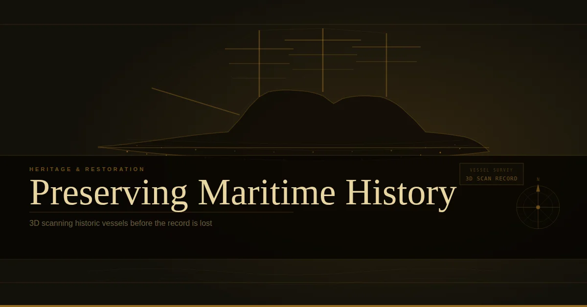 3d scanning historic vessels