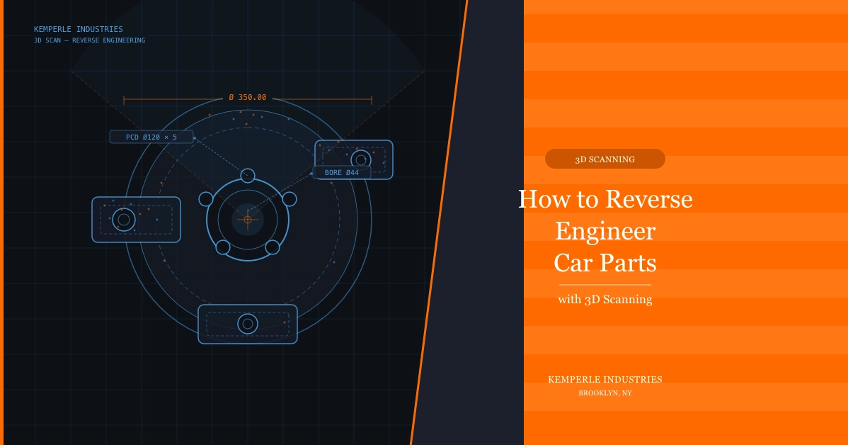 Reverse Engineering Car Parts | Kemperle Industries