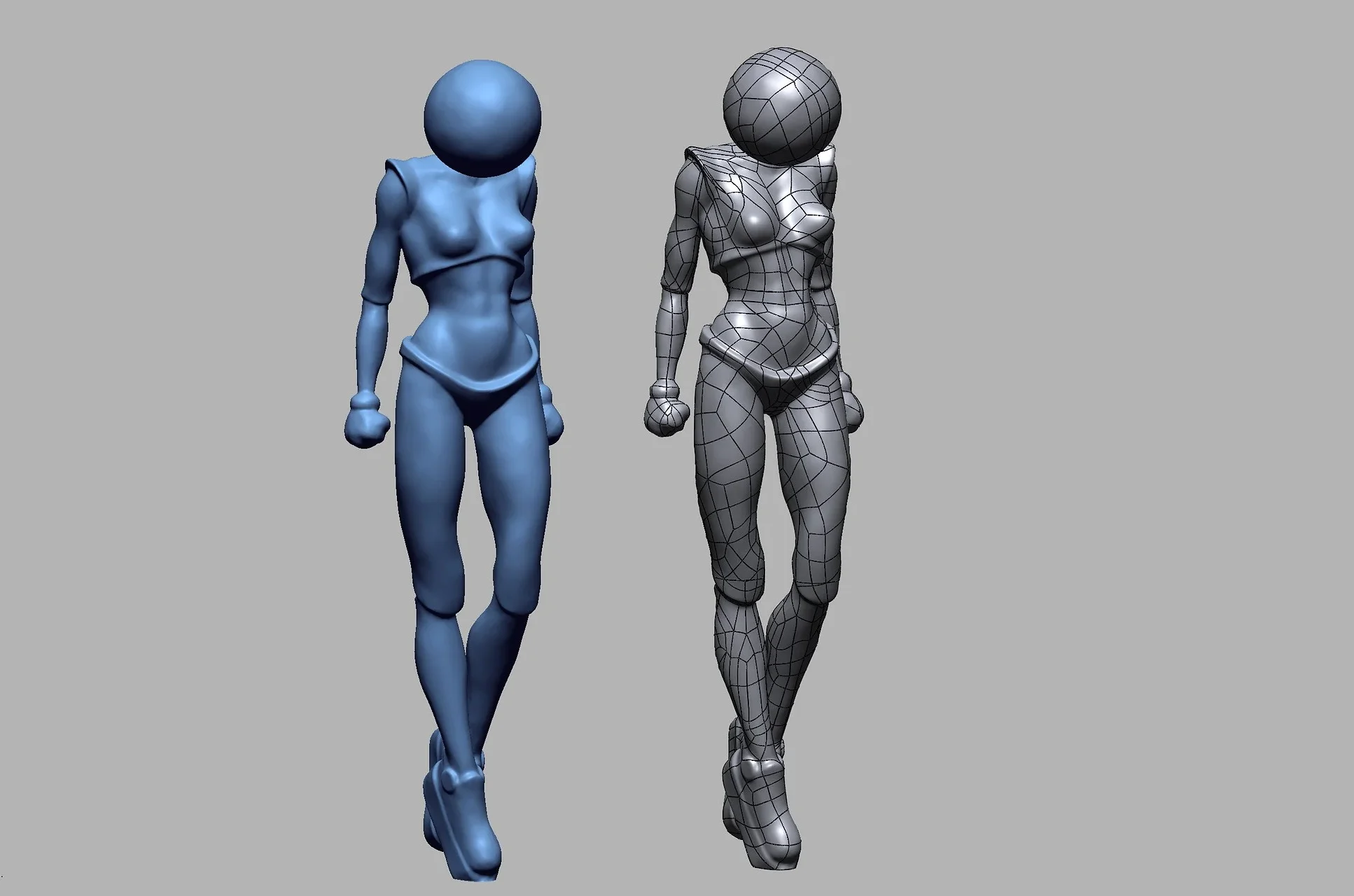 Scan to CAD of William Nelson Sculpture